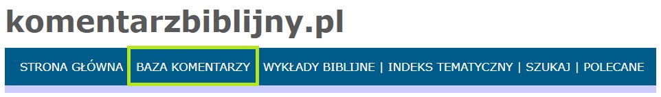 Baza komentarzy