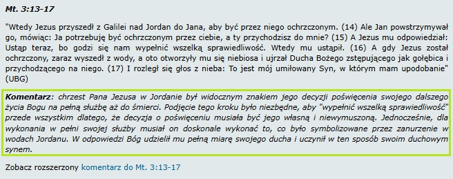 Komentarz prosty